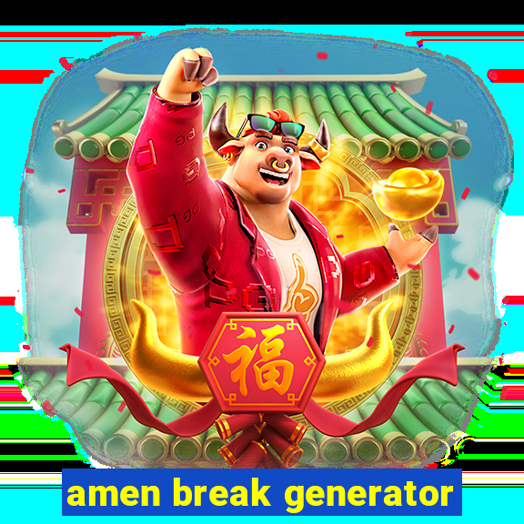 amen break generator